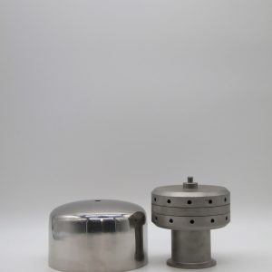 100 mm 2 Layer Sterile Tank Vent Filter with 2 inch Tri-Clamp Connections.