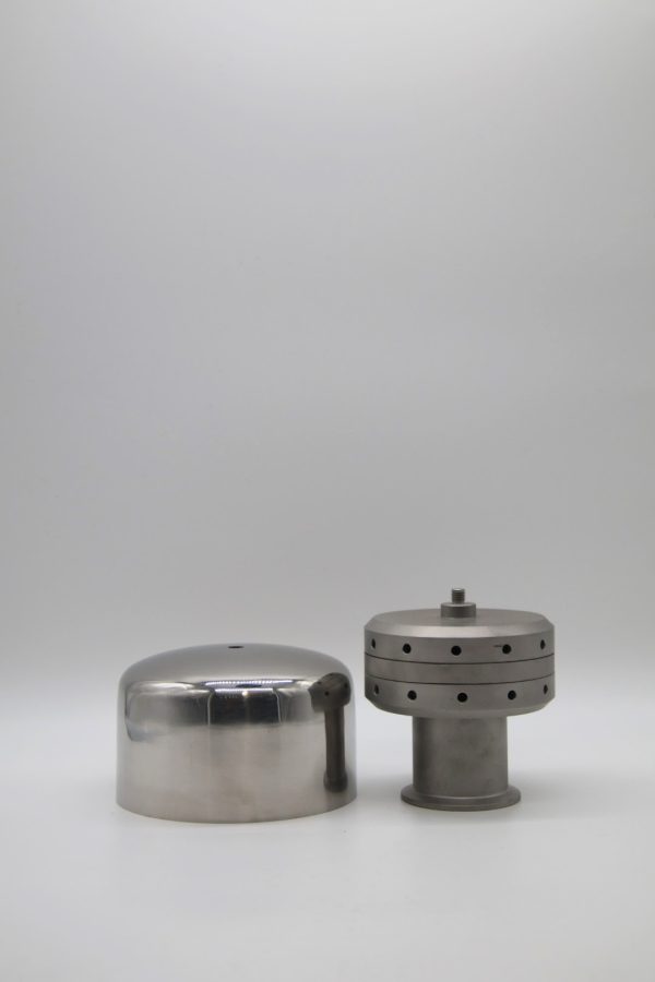 100 mm 2 Layer Sterile Tank Vent Filter with 2 inch Tri-Clamp Connections. - Image 2