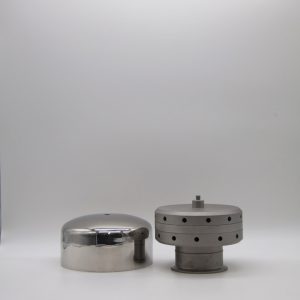 140 mm 2 Layer Sterile Tank Vent Filter with 3 inch Flange Connections.