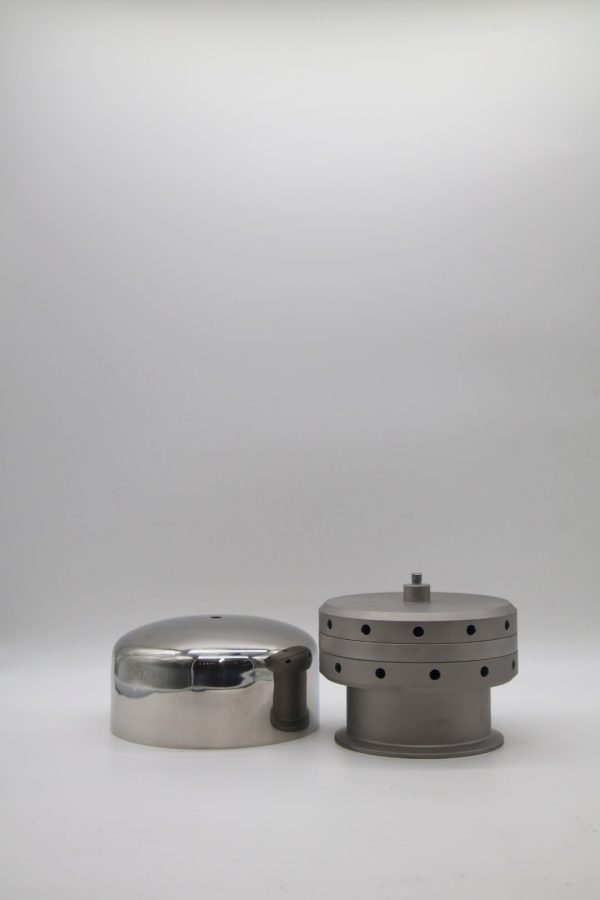 140 mm 2 Layer Sterile Tank Vent Filter with 4 inch Tri-Clamp Connections. - Image 2