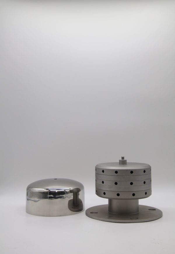 140 mm 4 Layer Sterile Tank Vent Filter with 3 inch 150 lb Flange Connections - Image 2