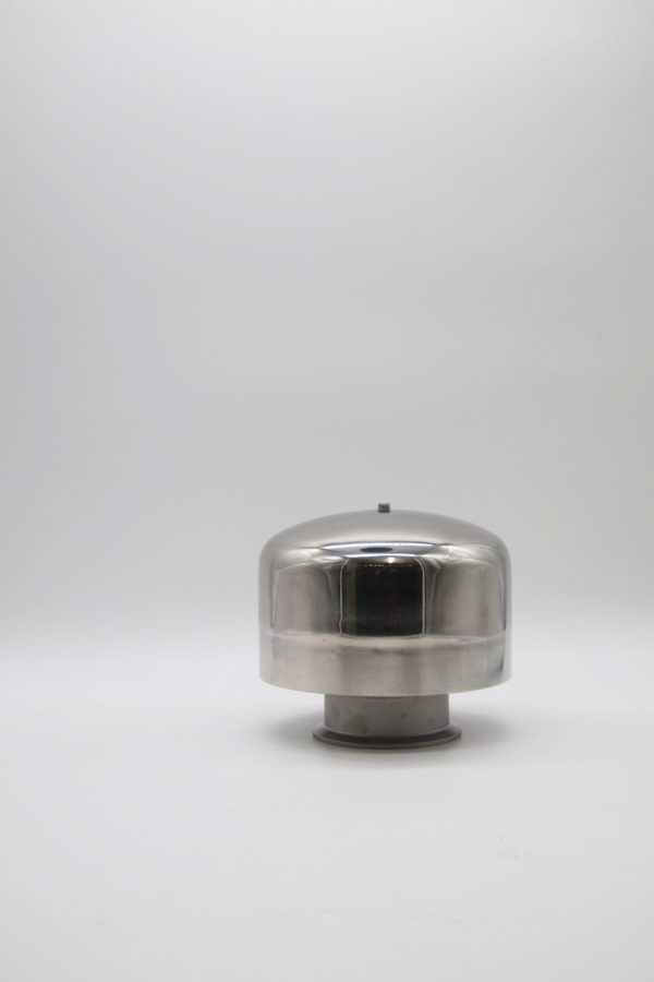 140 mm 4 Layer Sterile Tank Vent Filter with 3 inch Flange Connections.
