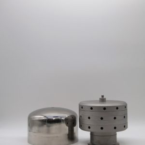 140 mm 4 Layer Sterile Tank Vent Filter with 3 inch Flange Connections.