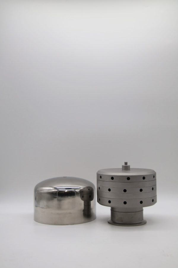 140 mm 4 Layer Sterile Tank Vent Filter with 3 inch Flange Connections. - Image 2