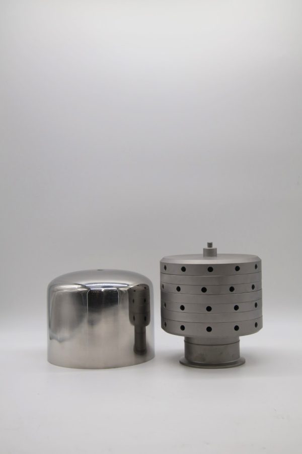 140 mm 6 Layer Sterile Tank Vent Filter with 3 inch Flange Connections. - Image 2