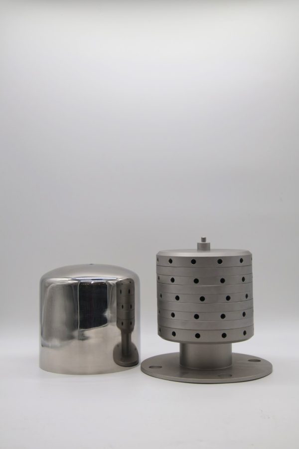 140 mm 8 Layer Sterile Tank Vent Filter with 3 inch 150 lb Flange Connections - Image 2