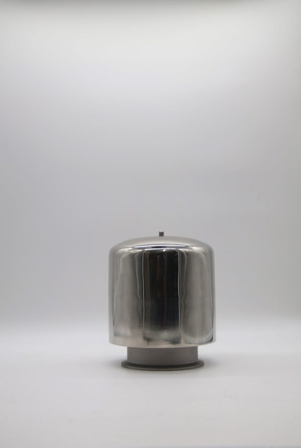 140 mm 8 Layer Sterile Tank Vent Filter with 4 inch Tri-Clamp Connections.