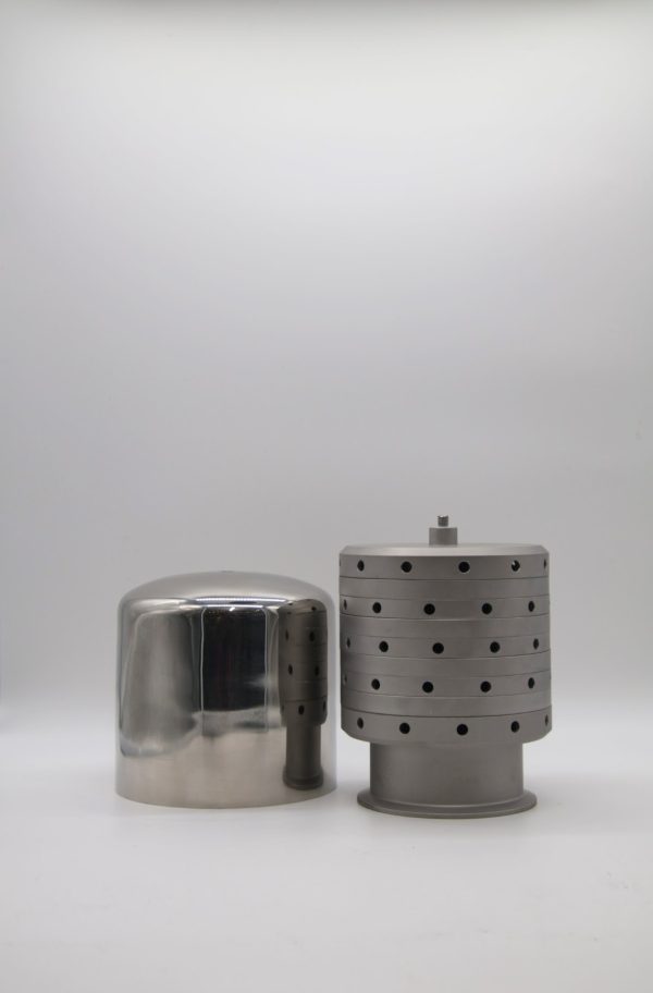 140 mm 8 Layer Sterile Tank Vent Filter with 4 inch Tri-Clamp Connections. - Image 3