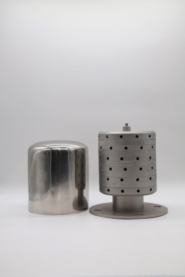 140 mm 10 Layer Sterile Tank Vent Filter with 3 inch 150 lb Flange Connections - Image 2