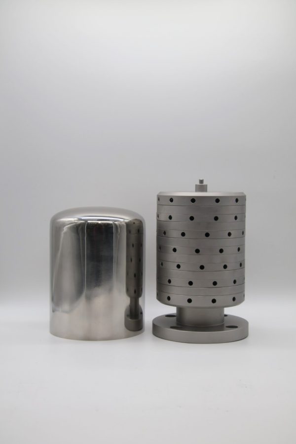 140 mm 12 Layer Sterile Tank Vent Filter with 2 inch 150 lb Flange Connections - Image 2
