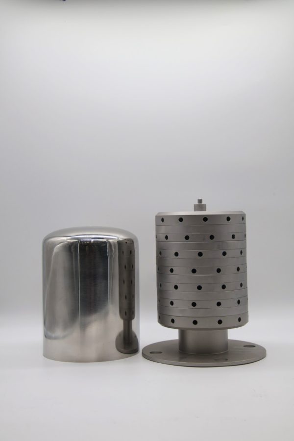 140 mm 12 Layer Sterile Tank Vent Filter with 3 inch 150 lb Flange Connections - Image 2