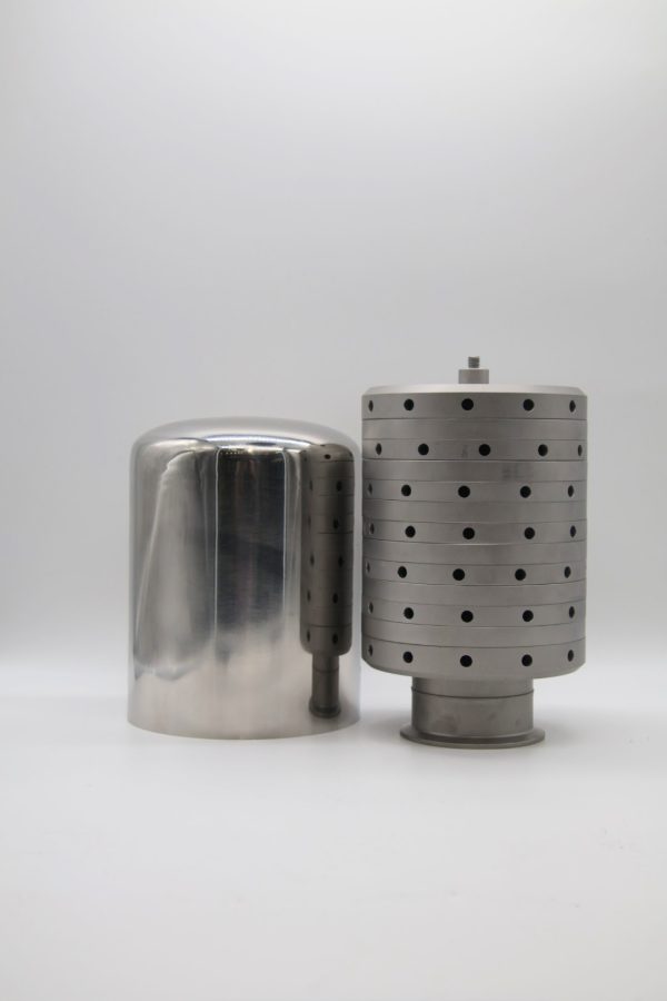 140 mm 12 Layer Sterile Tank Vent Filter with 3 inch Flange Connections. - Image 2