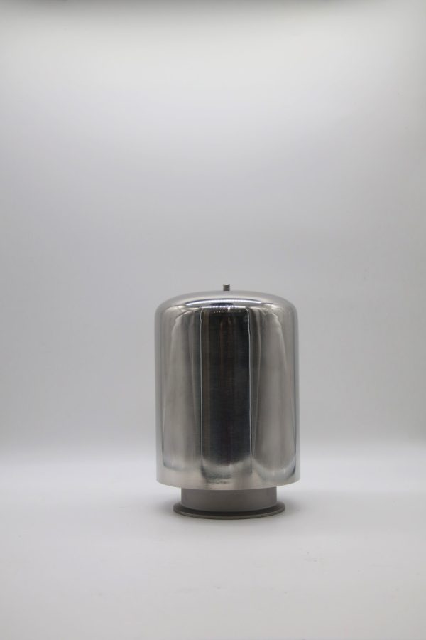 140 mm 12 Layer Sterile Tank Vent Filter with 4 inch Tri-Clamp Connections.