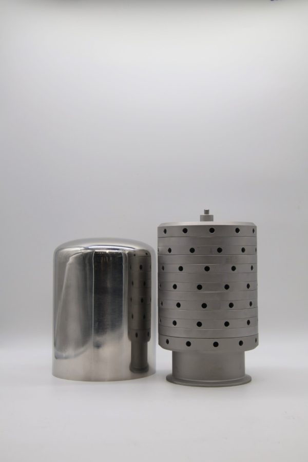 140 mm 12 Layer Sterile Tank Vent Filter with 4 inch Tri-Clamp Connections. - Image 2