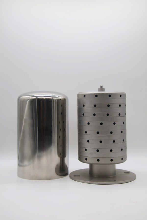 140 mm 14 Layer Sterile Tank Vent Filter with 3 inch 150 lb Flange Connections - Image 2