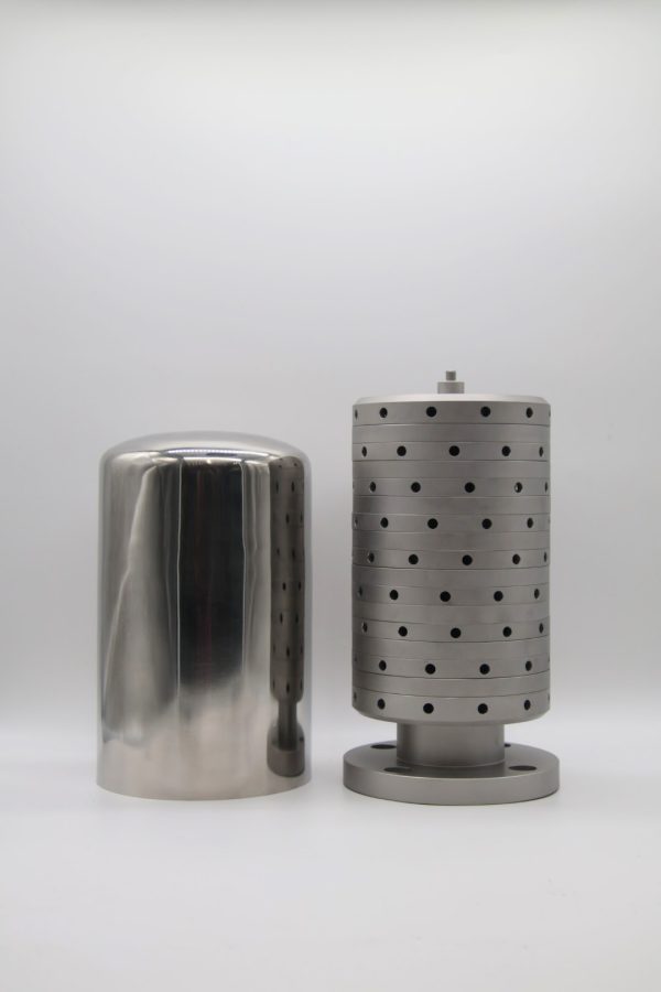 140 mm 20 layer Sterile Tank Vent Filter with 2 inch 150 lb Flange Connections - Image 2