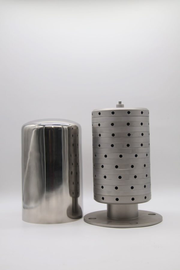 140 mm 20 layer Sterile Tank Vent Filter with 3 inch 150 lb Flange Connections - Image 2