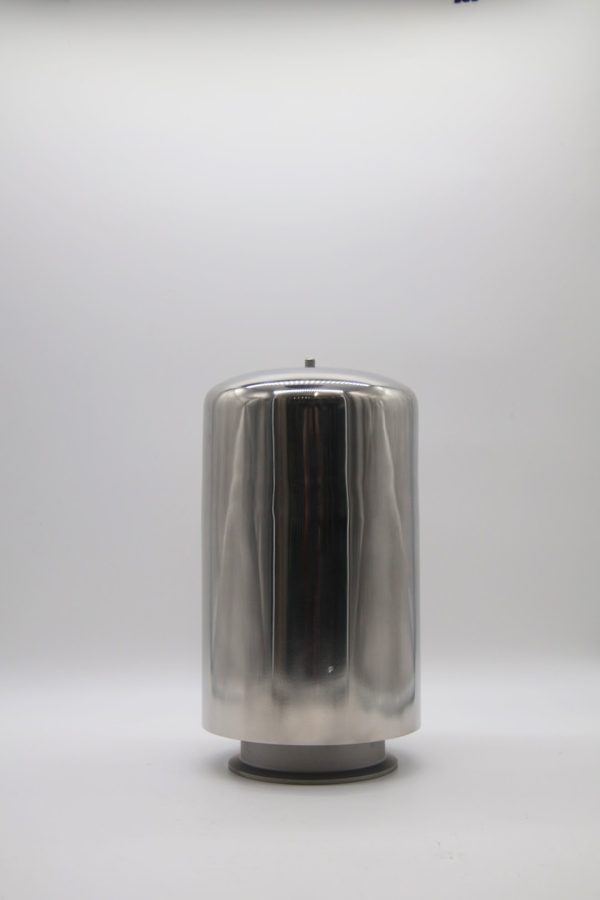 140 mm 16 layer Sterile Tank Vent Filter with 4 inch Tri-Clamp Connections.