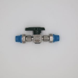 CDK-001, Single Condensate Drain Valve for Mini Micropure Filtration Housings. Connections for inlet and outlet are 1/4″ BSPP Male. Single valve set. Female connection and NPT threads are available.