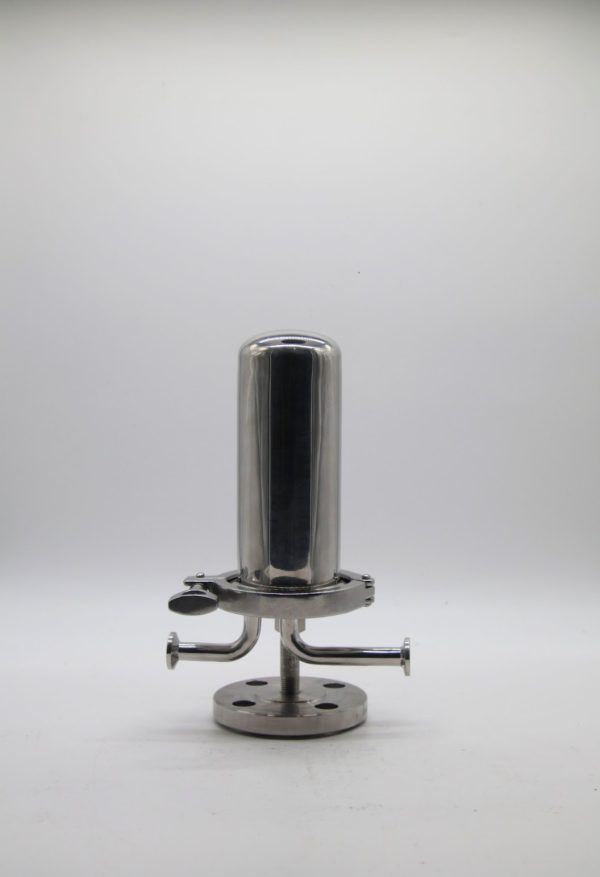 60 mm 8 Layer Culinary Steam Filter with 1/2 inch Tri-Clamp connections - Image 3