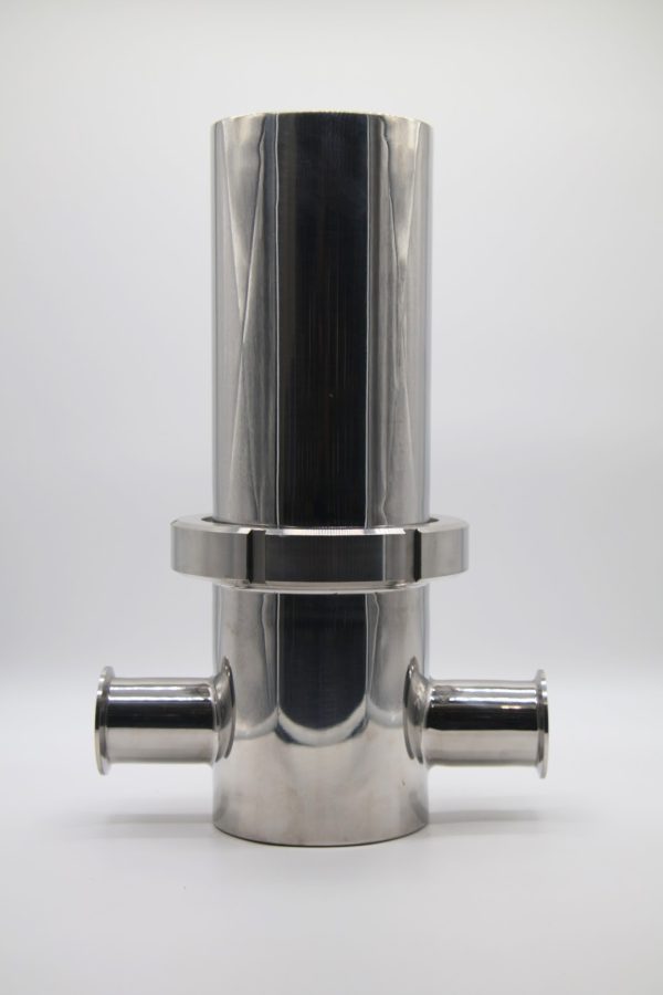 100 mm 14 Layer Culinary Steam Filter with 2 inch Tri-Clamp connections. - Image 2