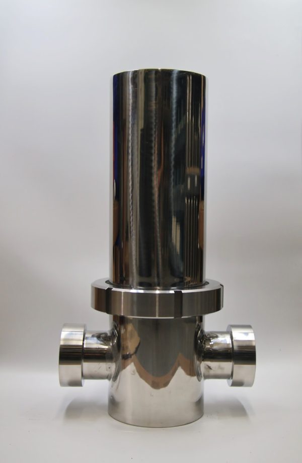 140 mm 18 Layer Sterile Air and Gas Filter with 2 inch FNPT connections - Image 2