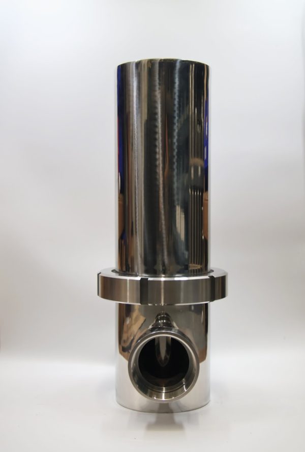 140 mm 18 Layer Sterile Air and Gas Filter with 2 inch FNPT connections - Image 3