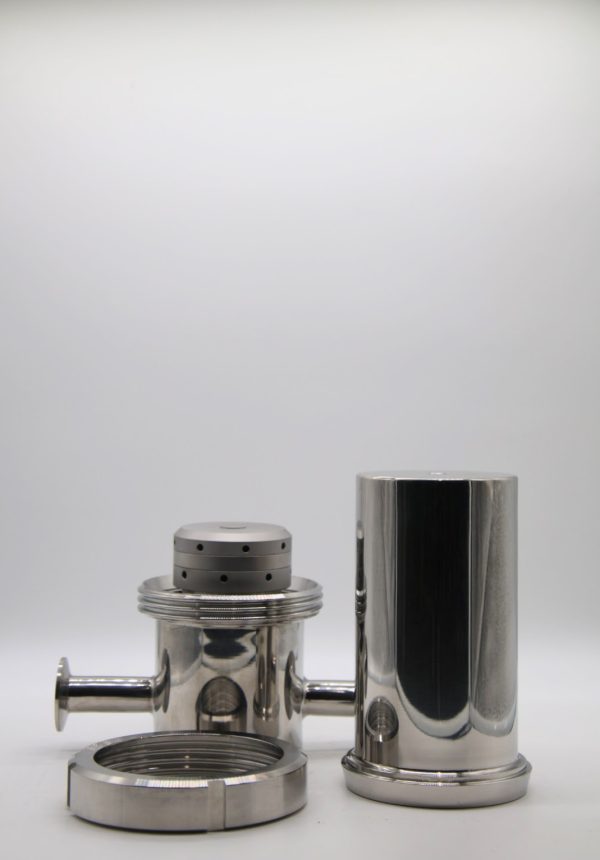 82 mm 2 Layer Culinary Steam Filter with 1 inch Tri-Clamp connections