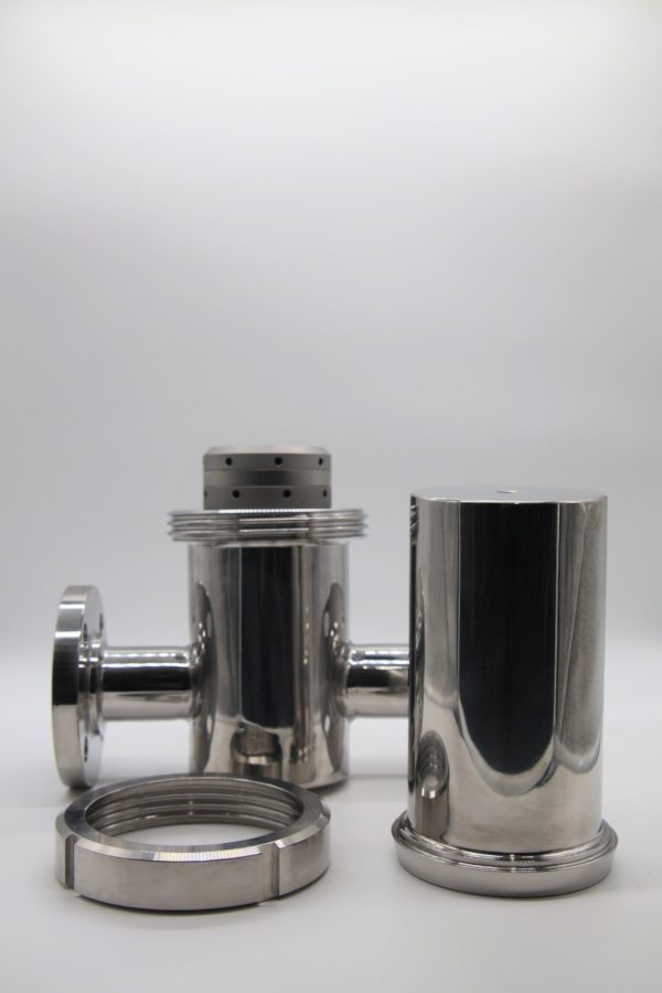 82 mm 2 Layer Culinary Steam Filter with 1.5 inch 150 lb Flange connections