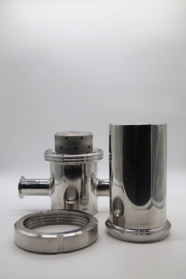 82 mm 2 Layer Culinary Steam Filter with 1.5 inch Tri-Clamp connections