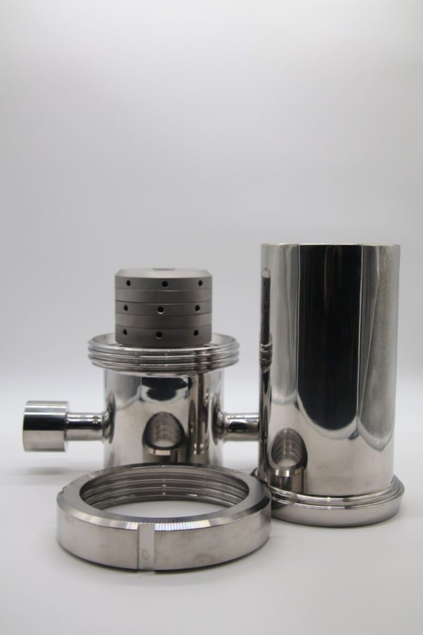 82 mm 4 Layer Culinary Steam Filter with 1 inch FNPT connections