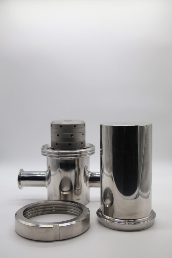 82 mm 4 Layer Culinary Steam Filter with 1.5 inch Tri-Clamp connections