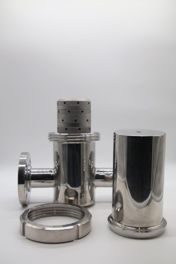 82 mm 6 Layer Culinary Steam Filter with 1.5 inch 150 lb Flange connections
