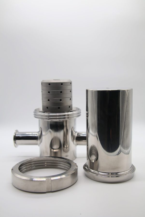 82 mm 6 Layer Culinary Steam Filter with 1.5 inch Tri-Clamp connections