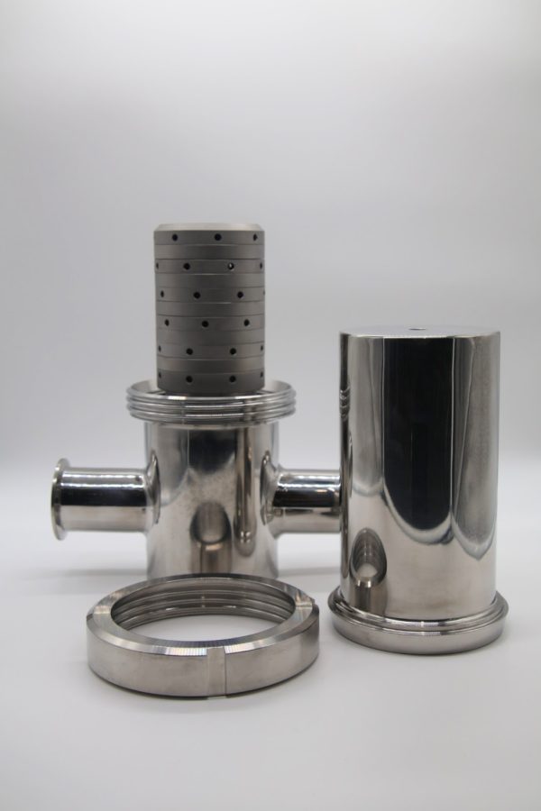 82 mm 10 Layer Culinary Steam Filter with 2 inch Tri-Clamp connections