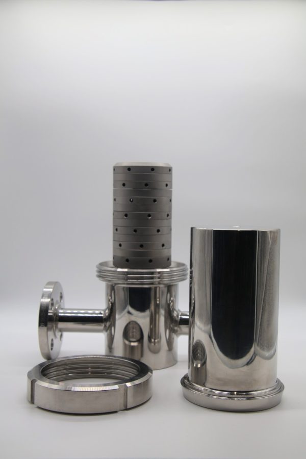 82 mm 12 Layer Culinary Steam Filter with 1 in 150 lb 150 lb Flange connections