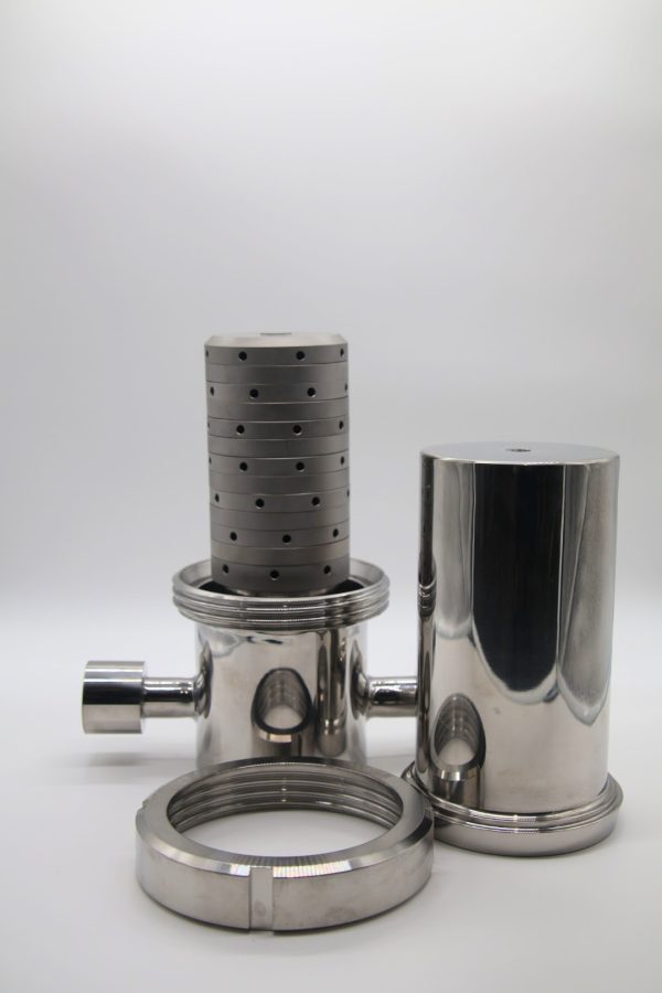 82 mm 12 Layer Culinary Steam Filter with 1.0 FNPT connections