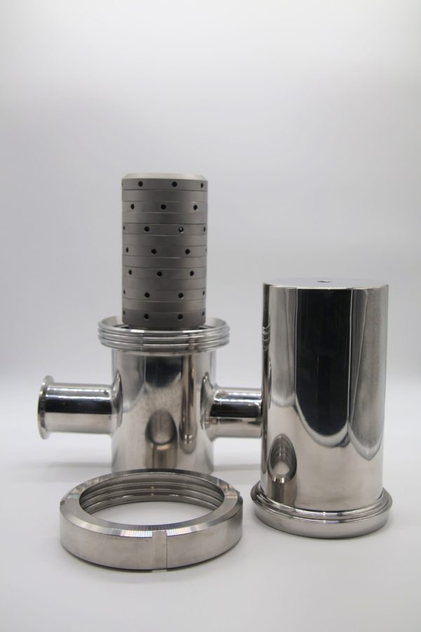 82 mm 12 Layer Culinary Steam Filter with 2.0 inch Tri-Clamp connections