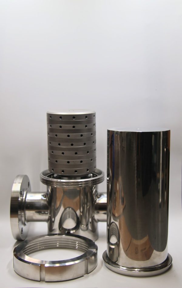 140 mm 12 Layer Culinary Steam Filter with 3 inch 150 lb Flange connections