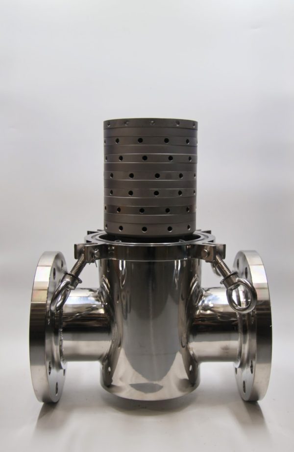 140 mm 12 Layer Culinary Steam Filter with 4 inch 150 lb Flange connections