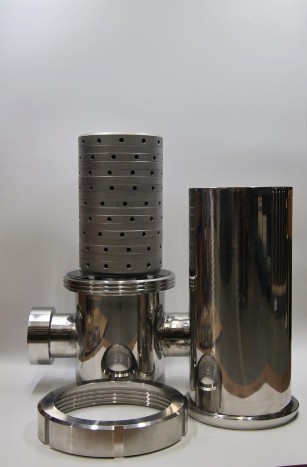 140 mm 16 Layer Culinary Steam Filter with 2 inch FNPT Connections