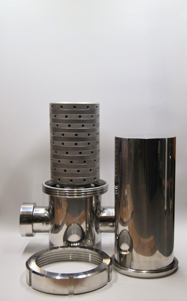 140 mm 16 Layer Culinary Steam Filter with 3 inch FNPT Connections