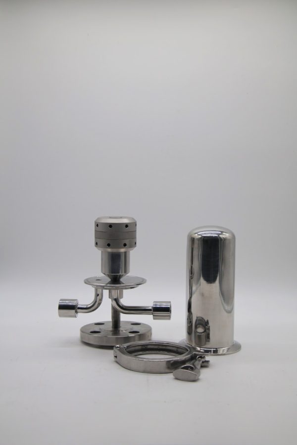 60mm 2 Layer Culinary Steam filter with 1/2" FNPT connections