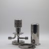 60 mm 4 Layer Culinary Steam Filter with 1/2 inch FNPT connections