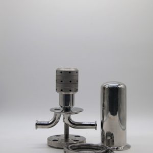 60 mm 4 Layer Culinary Steam Filter with 3/4 inch Tri-Clamp connections