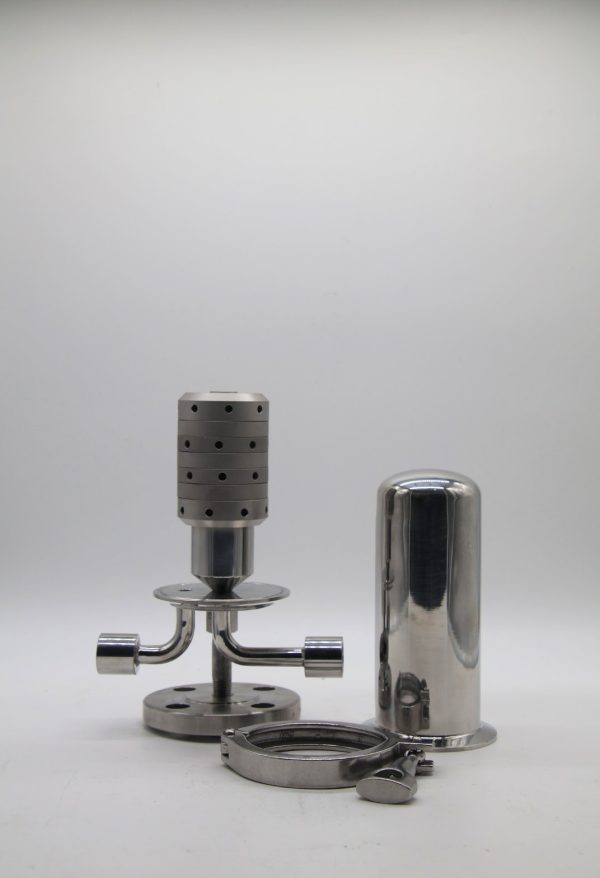 60 mm 6 Layer Culinary Steam Filter with 1/2 inch FNPT connections