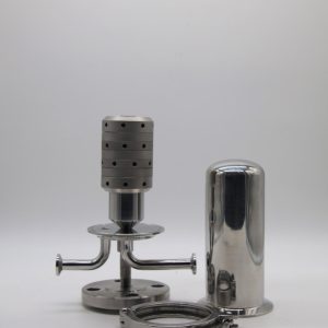 60 mm 6 Layer Culinary Steam Filter with 1/2 inch Tri-Clamp connections