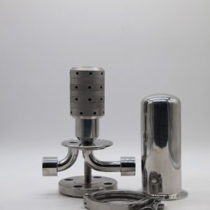 60 mm 6 Layer Culinary Steam Filter with 3/4 inch FNPT connections