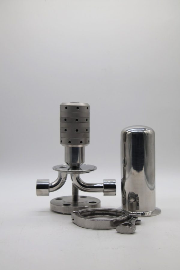 60 mm 6 Layer Culinary Steam Filter with 3/4 inch FNPT connections
