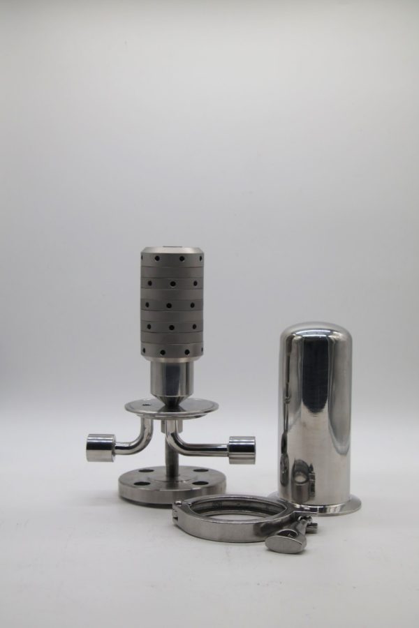 60 mm 8 Layer Culinary Steam Filter with 1/2 inch FNPT connections